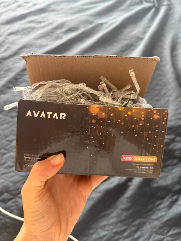 Гирлянда светодиодная с холодным светом 2