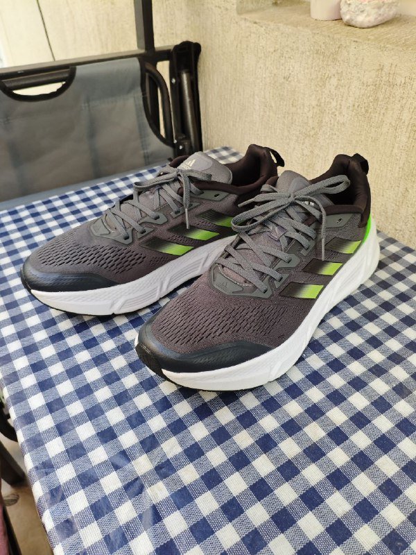 Кроссовки мужские Adidas Questar Grey Green GY2261