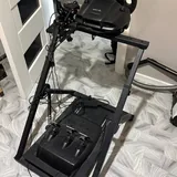 Игровой руль Logitech G29, стойка, ручник, шифтер 2