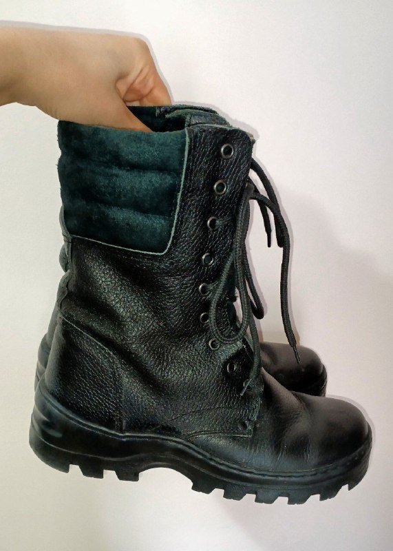 Кожаные ботинки унисекс