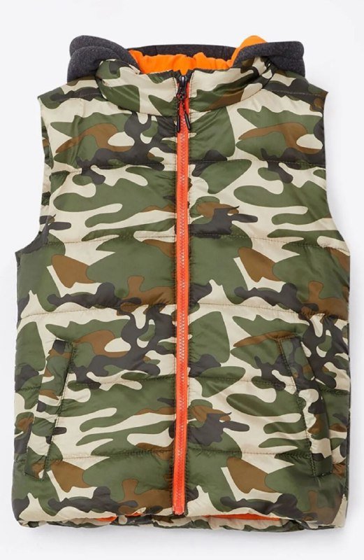 Дутый жилет для мальчика 9-11 лет