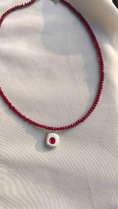 Ожерелья из натуральных камней, жемчужное ожерелье с бусинами-фруктами 3