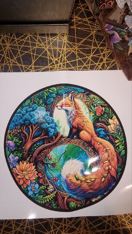 Деревянный фигурный пазл в подарочной упаковке 2