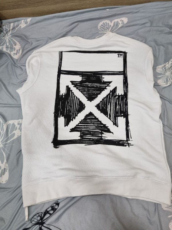 Кофта off white размер M-L