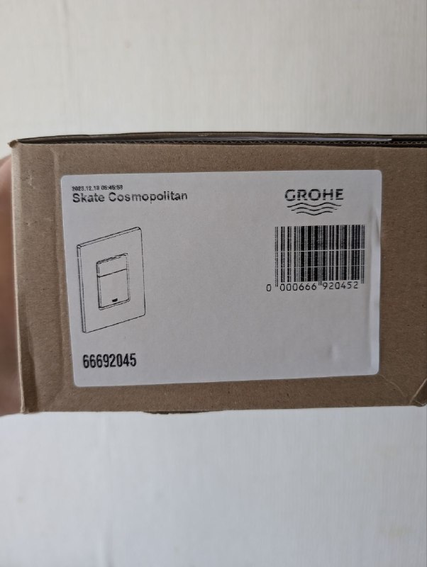 Газовый котел EMKO 24kw, Кнопка смыва Grohe 3