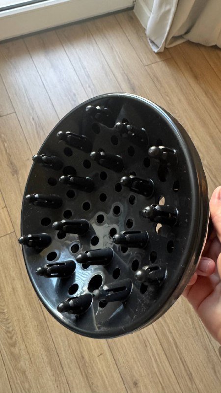 Силиконовый и пластиковый диффузоры для фена 4