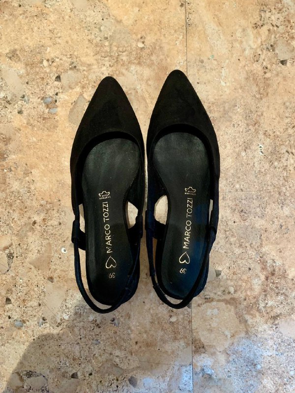 Marco Tozzi Black Women's Shoes Size 39