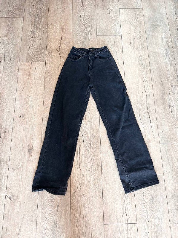 Темно-синие штаны, свитера, джинсы, черные теплые штаны женские 3