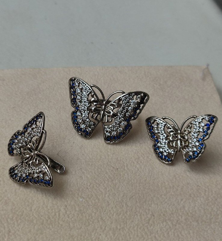 Винтажные подвески сердце из муранского стекла, набор бабочка из серебра, вязаная кофта с пайетками 6