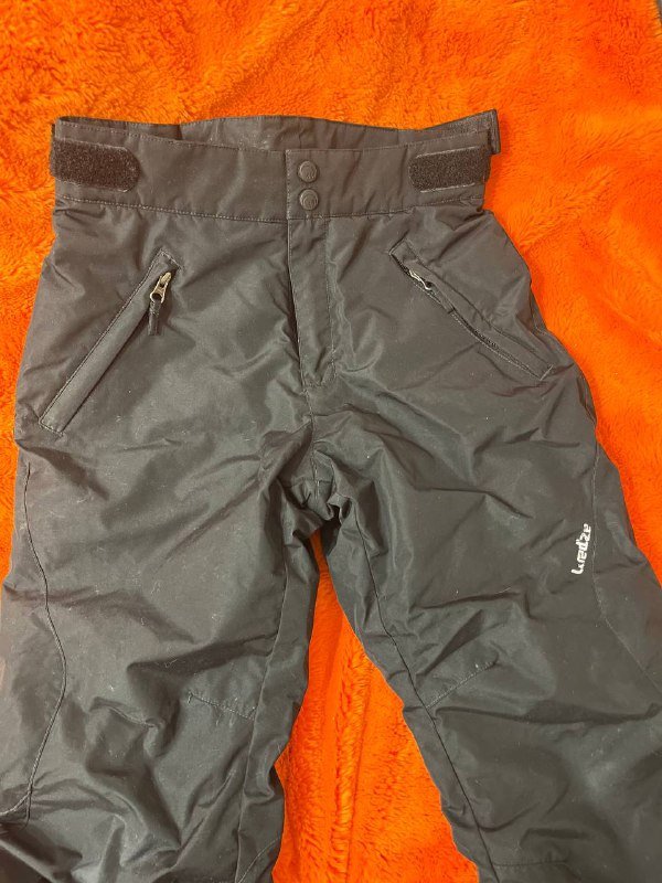 Горнолыжные штаны Decathlon детские, зимние перчатки