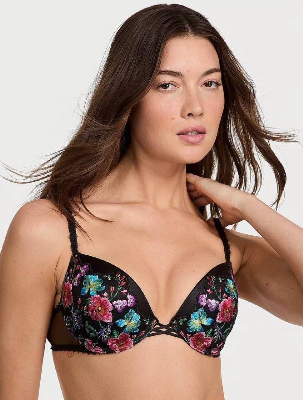 Бюстгальтер пуш-ап Victoria's Secret размер 38В Dark Blossom 7