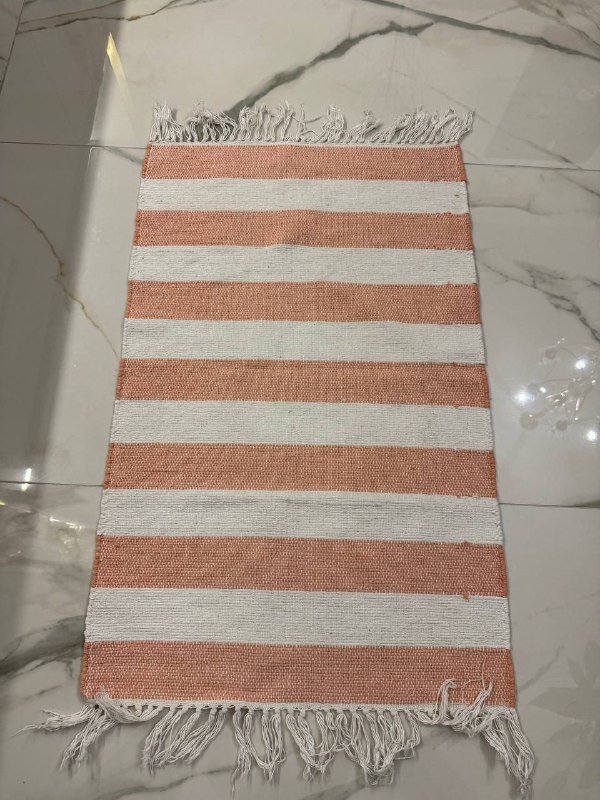 ковер черно-белый 80х150, ковер в полоску 90х60 3