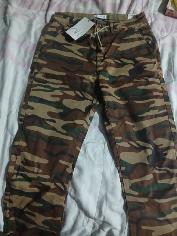 комуфляжные брюки ZARA 2