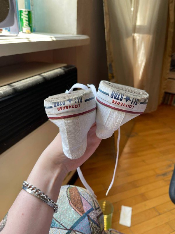 Кеды Converse белые мужские 2