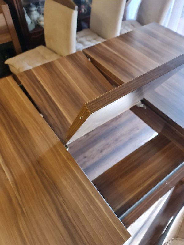 Большой стол из сдвоенного ДСП 6