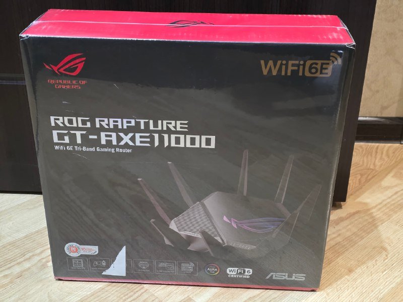 Игровой роутер ASUS GT-AXE11000 WIFI 6e