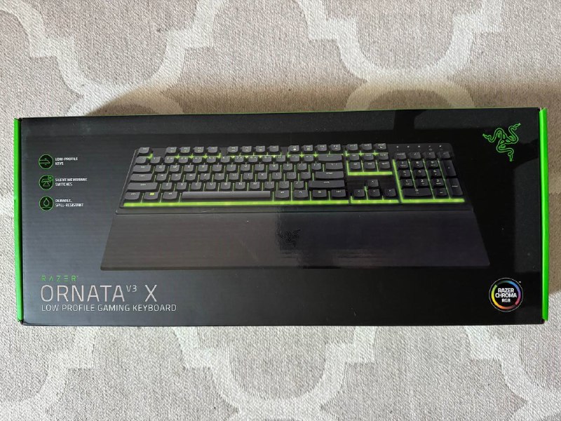 Клавиатура Razer Ornata V3 X мембранная