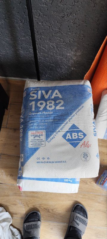 Siva 1988, Saten, Yapigips, Цемента мешки
