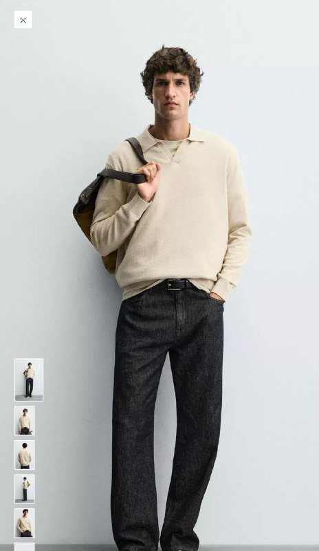 Трикотажное поло размер М