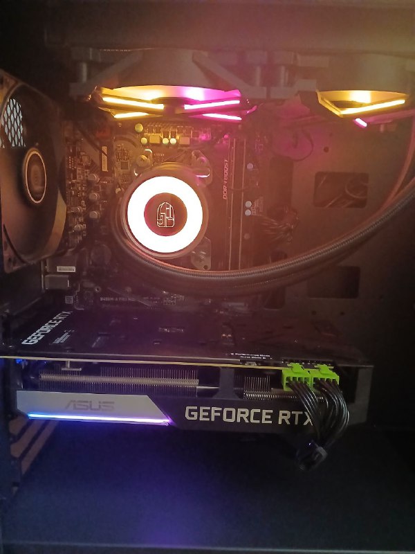 Игровой ПК Ryzen 5 2600, Nvidia RTX 3070, 32 Gb RAM, SSD 500 Gb 2