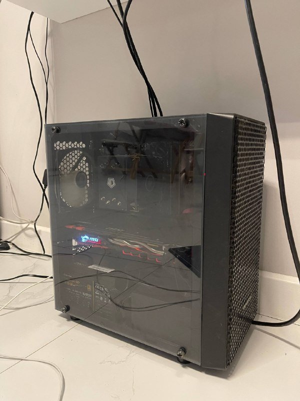 Компьютер Ryzen 5 2600X, GTX 1070 Ti, монитор Iiyama 27