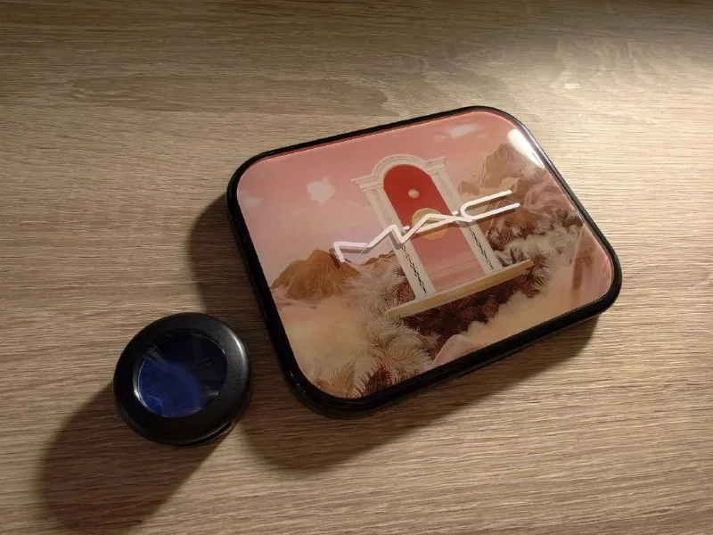 Палетка теней MAC, синие тени 1