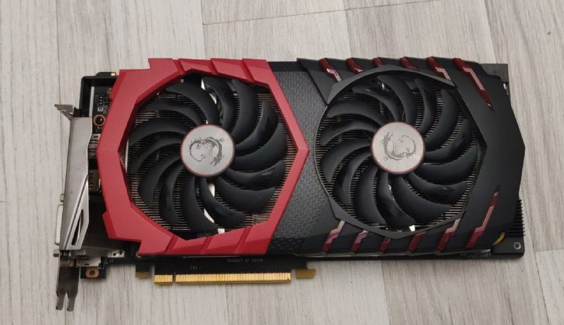 MSI GTX 1070 видеокарта
