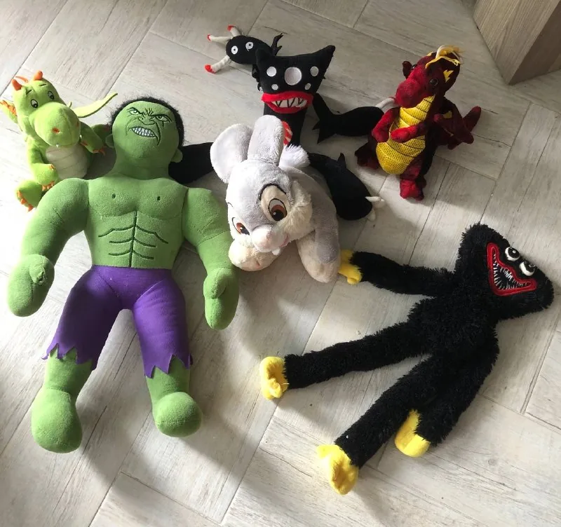 Мягкие игрушки, 6 штук