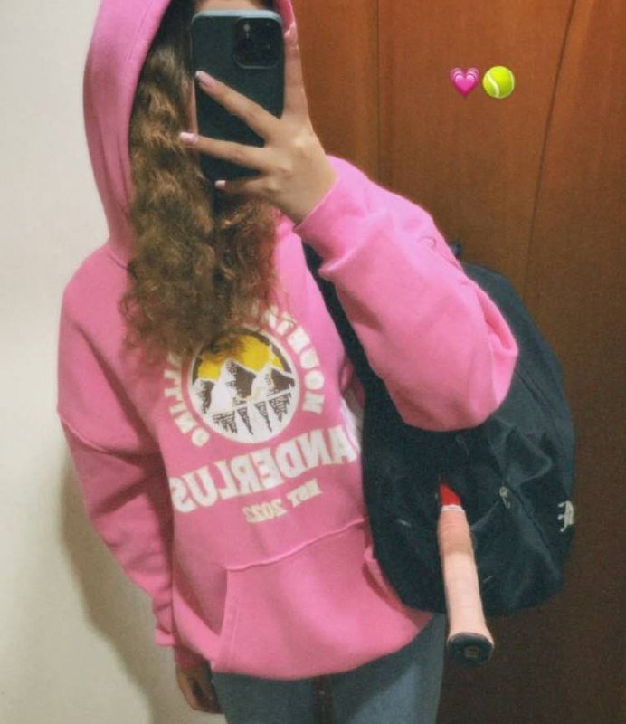 Розовая тёплая толстовка оверсайз S,M