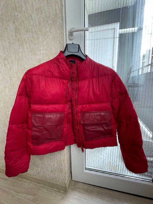 Куртка короткая красная Armani Exchange оригинал S