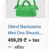 Розовая сумка Olend Backpack 3