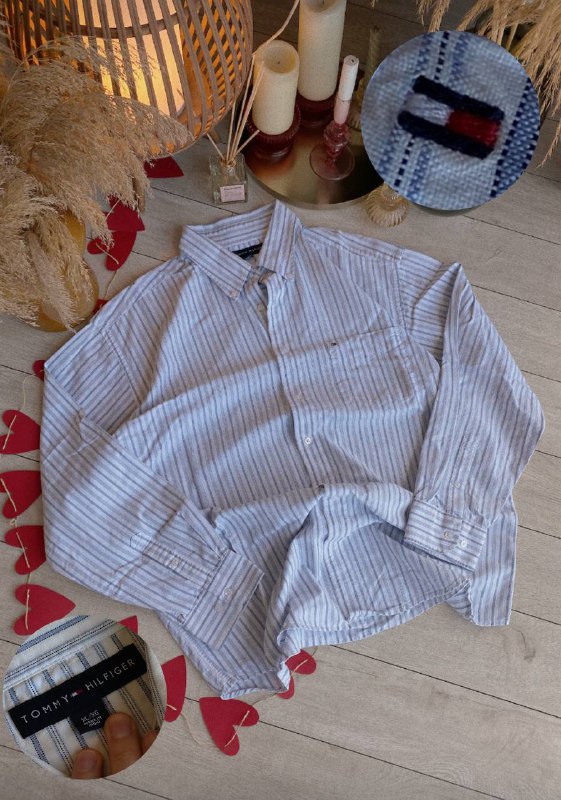 Мужские рубашки Tommy Hilfiger, Calvin Klein, Galliano, Lanvin, Saint Laurent