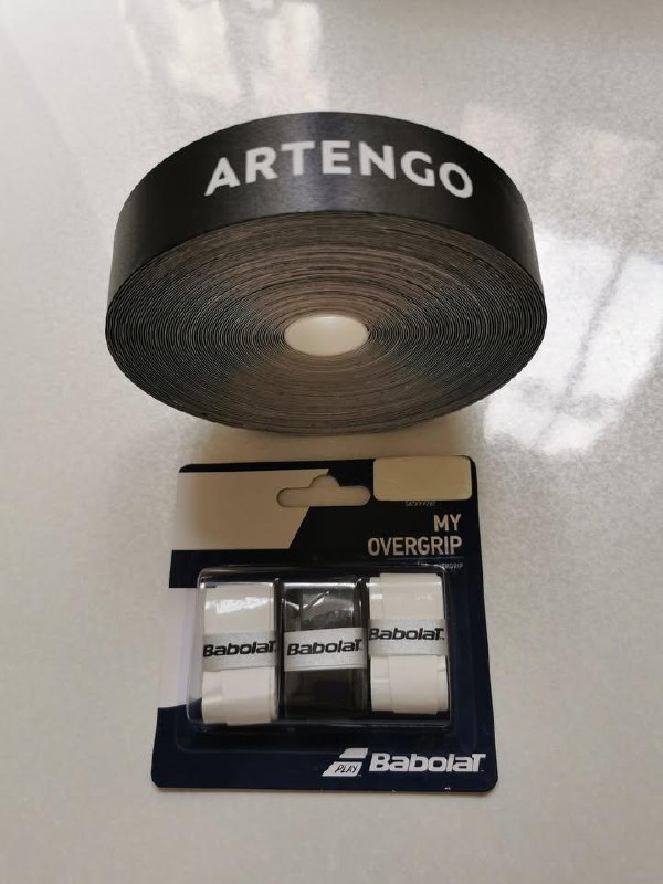 Намотка Babolat и защитная лента Artengo для ракетки