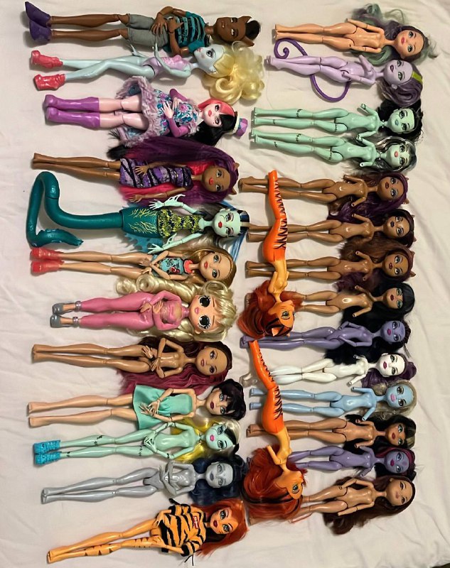 Куклы Monster High, Ever After High лот