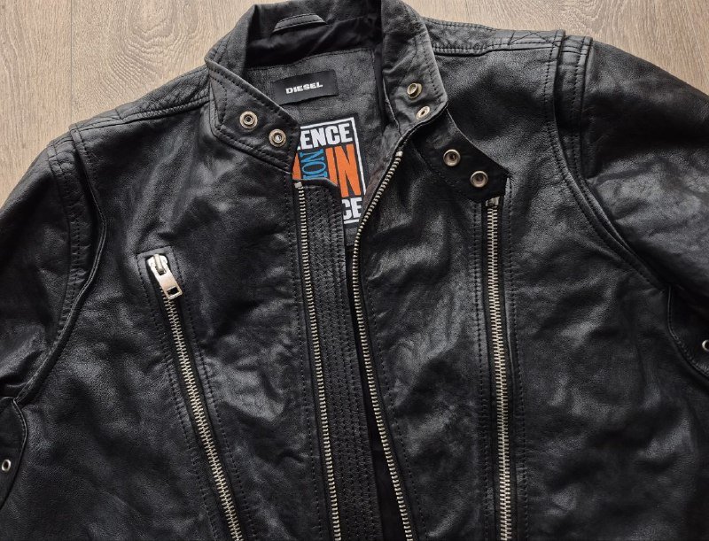 Кожаная куртка Diesel 6