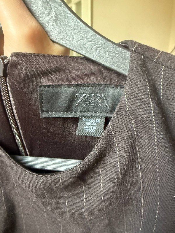 Платье мини Zara XS с микрошортами 7