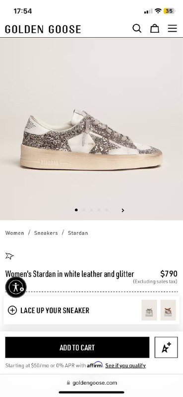 Кроссовки Golden Goose 38 размер