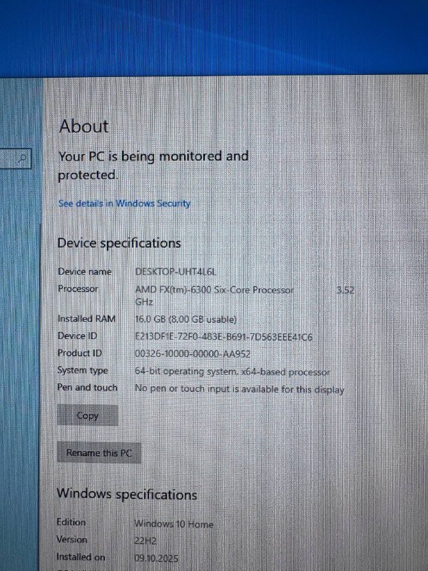 Системный блок с AMD FX-6300 и NVIDIA GTX 1050 Ti 3