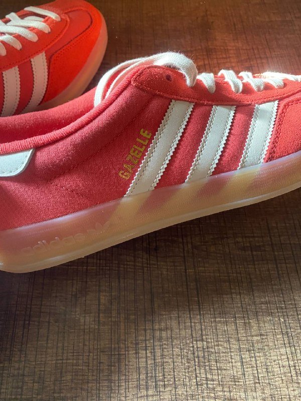 Кроссовки ADIDAS GAZELLE красные новые 3