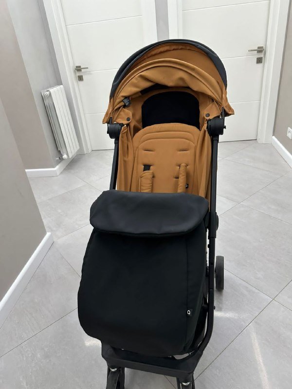 Детская коляска с чехлом от дождя и москитной сеткой 3