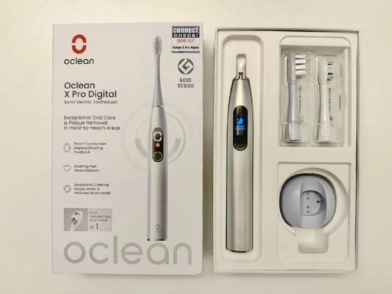 Oclean X Pro Digital-ის სონიკური კბილის ჯაგრისი