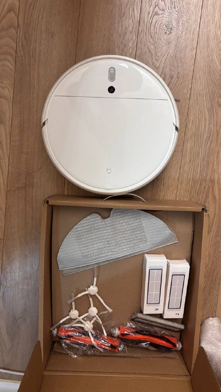 Робот пылесос Xiaomi 1C с новыми расходниками 3