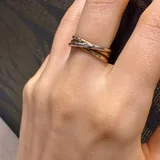 Золотое кольцо с бриллиантами 1