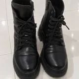 Женские кожаные ботинки и туфли на каблуке 2