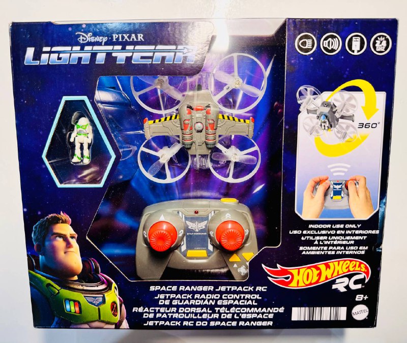 Детская игрушка-дрон Hot Wheels RC Space Ranger