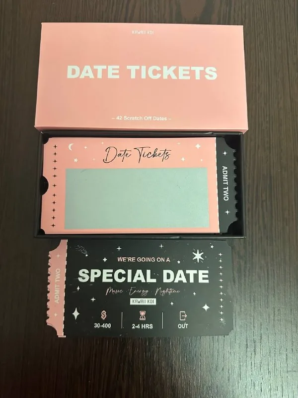 Date tickets, 42 карточки