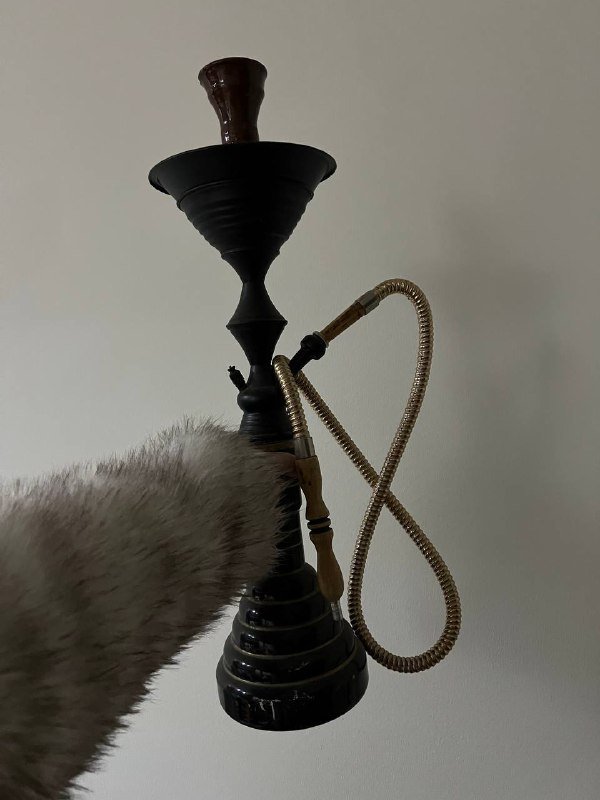 Кальян с отсеком для льда, чехол, щипчики, специальная фольга