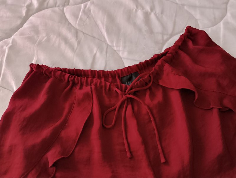 Шорты H&M, цвет вина, новые, размер S 3