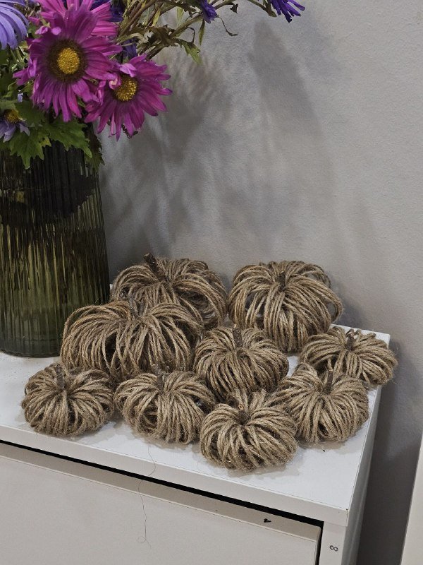 Набор гирлянд и декоративных тыковок для хэллоуина 3