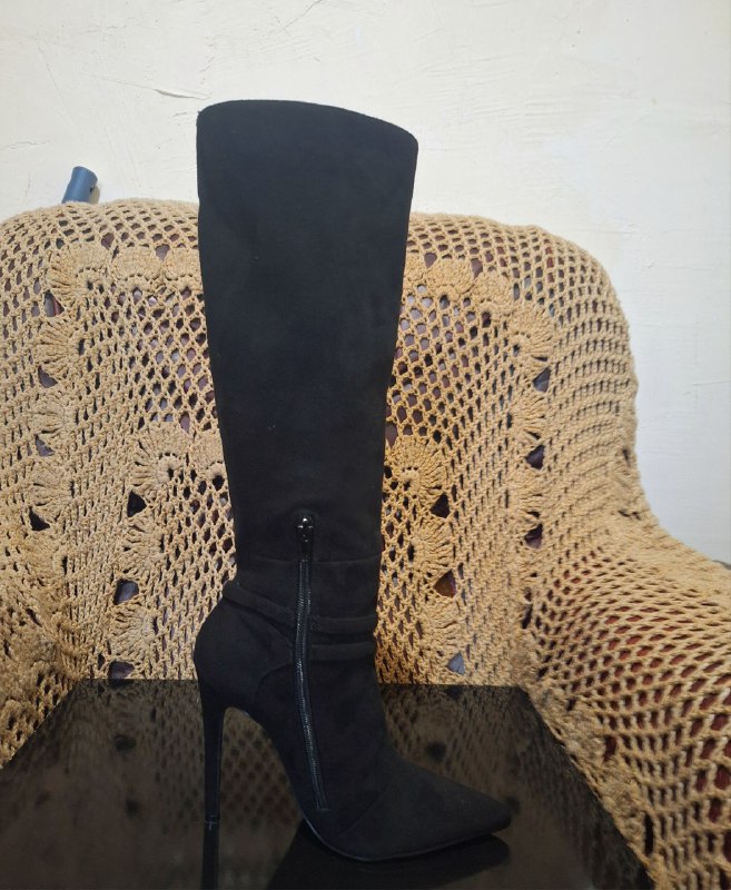 Размер 36 черные сапоги 3